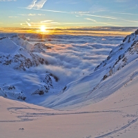 Vue du château d'Oche