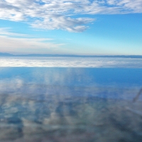 Nuages sur le lac Léman