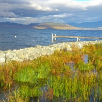 Le lac Léman en automne